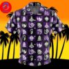 Normal Type Pokemon Pokemon For Men And Women In Summer Vacation Button Up Hawaiian Shirt