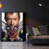 Official Character Poster Wolverine Face On Deadpool Sword Deadpool And Wolverine Ryan Reynolds July 26th 2024 Home Decor Poster Canvas