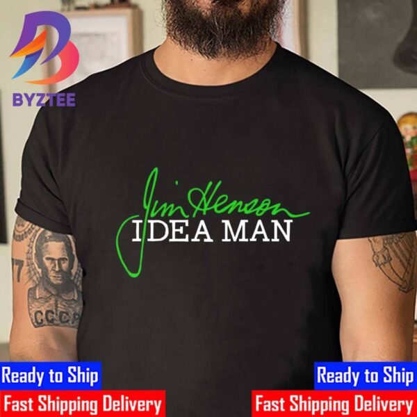 Official Logo Idea Man Of Jim Henson May 31st 2024 Unisex T-Shirt