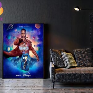 Official Poster Doctor Who Your Cosmic Joyride Awaits Releasing May 10th On Disney Plus Home Decor Poster Canvas