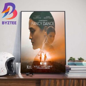 Official Poster Fancy Dance With Starring Lily Gladstone Home Decor Poster Canvas