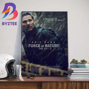 Official Poster For Force Of Nature The Dry 2 With Starring Eric Bana Wall Decor Poster Canvas