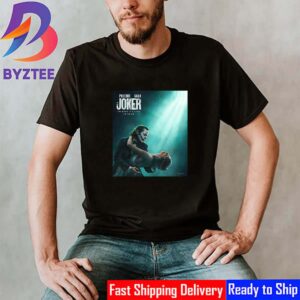 Official Poster Joker Folie a Deux 2024 Joker 2 The World Is A Stage With Starring Joaquin Phoenix And Lady Gaga Classic T-Shirt