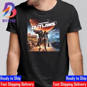 Official Poster Star Wars Outlaws Release August 30th 2024 Unisex T-Shirt