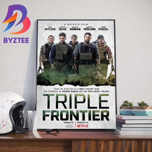Official Poster Triple Frontier Home Decor Poster Canvas