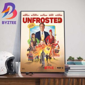Official Poster Unfrosted Of Jerry Seinfeld Wall Decor Poster Canvas