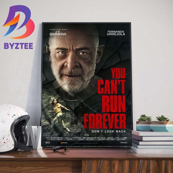 Official Poster You Cant Run Forever With Starring JK Simmons Home Decor Poster Canvas