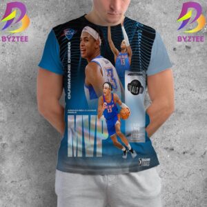 Ousmane Dieng Oklahoma City Blue Is 2023-24 NBA G League Finals MVP All Over Print Shirt