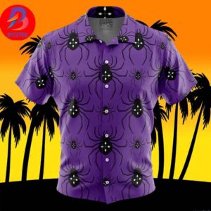 Phantom Troupe Hunter X Hunter For Men And Women In Summer Vacation Button Up Hawaiian Shirt