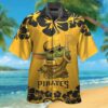 Pittsburg Steelers Baby Yoda Star Wars Tropical Aloha Hawaiian Shirt For Men And Women