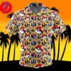 Pokeball Pokemon For Men And Women In Summer Vacation Button Up Hawaiian Shirt