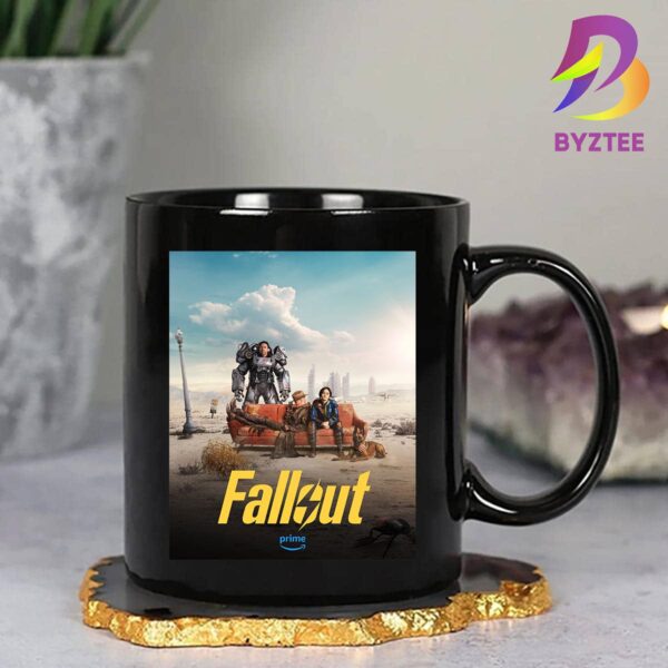 Poster Of Fallout Series Will Be Back For SEASON 2 In The Wasteland On Amazon Prime Ceramic Mug