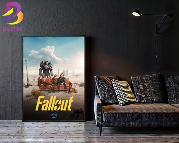 Poster Of Fallout Series Will Be Back For SEASON 2 In The Wasteland On Amazon Prime Home Decor Poster Canvas