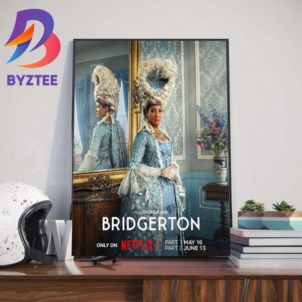 Queen Charlotte In Bridgerton Movie Series Official Poster Home Decor Poster Canvas