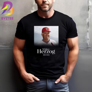 RIP Baseball Hall Of Fame Whitey Herzog 1931-2024 Thank You For The Memories Unisex T-Shirt