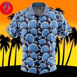 Rimuru Tempest Slime That Time I got Reincarnated as a Slime For Men And Women In Summer Vacation Button Up Hawaiian Shirt