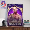 Official The Matchcard For AEW Dynasty Home Decor Poster Canvas