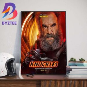 Rory McCann Is The Buyer In Knuckles Movie Of Paramount Plus Original Home Decor Poster Canvas
