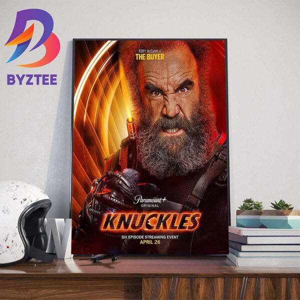 Rory McCann Is The Buyer In Knuckles Movie Of Paramount Plus Original Home Decor Poster Canvas