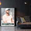 Tiger Woods And Scottie Scheffler Only Players To Win The Masters And The Players Championship In The Same Season PGA Tour Home Decor Poster Canvas