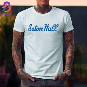 Simple Text Seton Hall Mens Basketball Unisex T-Shirt