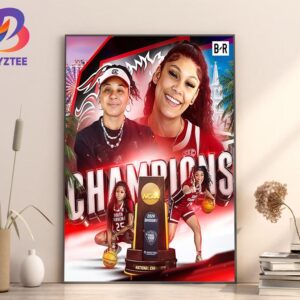 South Carolina Defeats Iowa For The National Championship Perfect Season Home Decor Poster Canvas