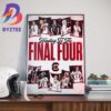 South Carolina Womens Basketball Kamilla Cardoso Wooden Award All-American Team Wall Decor Poster Canvas