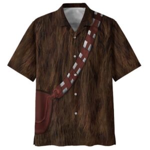Star Wars Chewbacca Cosplay Tropical Aloha Hawaiian Shirt For Men And Women