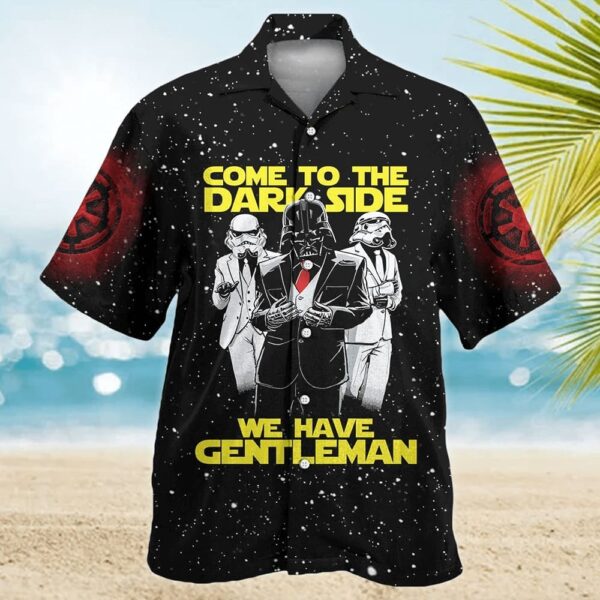 Star Wars Darth Vader Come To The Dark Side Tropical Aloha Hawaiian Shirt For Men And Women