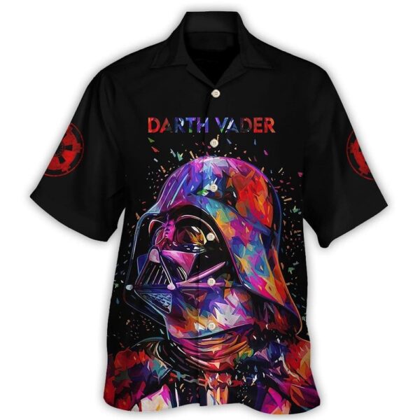 Star Wars Darth Vader Full Color Tropical Aloha Hawaiian Shirt For Men And Women