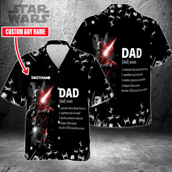 Star Wars Darth Vader Tropical Aloha Hawaiian Shirt For Men And Women
