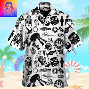 Star Wars Stick Cool For Star Wars Movie Fans Tropical Aloha Hawaiian Shirt For Men And Women