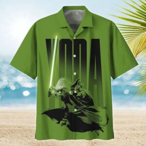 Star Wars Yoda Tropical Aloha Hawaiian Shirt For Men And Women