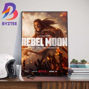 Staz Nair As Tarak In Rebel Moon Part Two The Scargiver Home Decor Poster Canvas