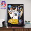 The 2024 Cleveland Womens Final Four NCAA March Madness Wall Decor Poster Canvas