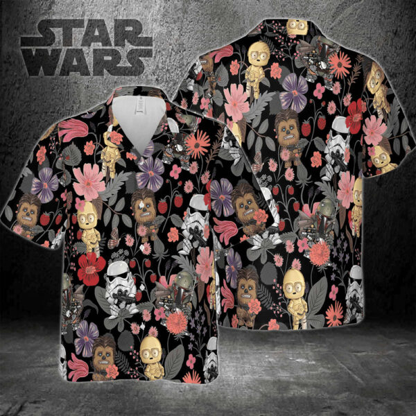 Stormtrooper Star Wars Tropical Aloha Hawaiian Shirt For Men And Women