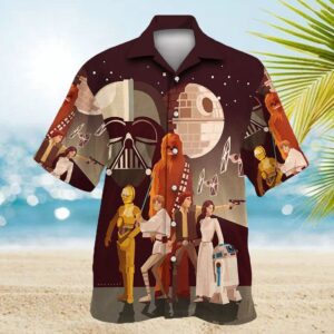 Summer Star Wars Rebel Tropical Aloha Hawaiian Shirt For Men And Women