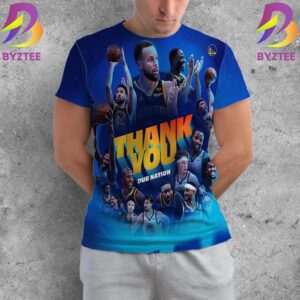 Thank You Dub Nation Golden State Warriors Play-In Tournament NBA 2024 All Over Print Shirt