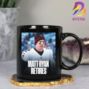 Thank You Matt Ryan Retires As A Falcon With Atlanta One-Day Contract NFL Ceramic Mug