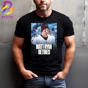 Thank You Matt Ryan Retires As A Falcon With Atlanta One-Day Contract NFL Unisex T-Shirt
