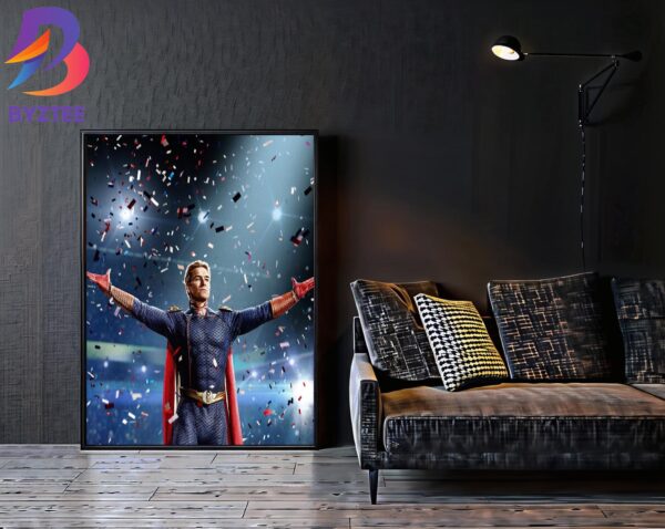 The Boys Homelander Season 4 Is Ready For Release June 13th On Amazon Prime Home Decor Poster Canvas