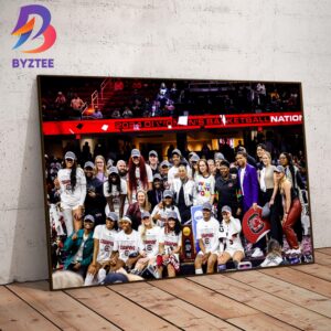 The Champs 2024 DI Womens Basketball National Champions Are South Carolina Gamecocks Womens Basketball Home Decor Poster Canvas