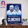 The Tampa Bay Lightning Are Heading To The 2024 Stanley Cup Playoffs Home Decor Poster Canvas
