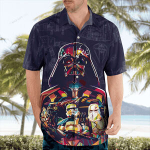 Themed After Star Wars Darth Vader Hawaiian Shirt For Men And Women