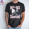 UConn Huskies Mens Basketball 6 Time National Champions 6 Rings 2024 Unisex T-Shirt
