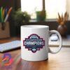 UConn Huskies Mens Basketball 2024 Back To Back National Champions Ceramic Mug