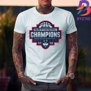 UConn Huskies Mens Basketball 2024 NCAA National Champions Unisex T-Shirt