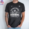 UConn Huskies Mens Basketball 2024 Back To Back National Champions Unisex T-Shirt