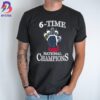 UConn Huskies Back To Back 2023 And 2024 National Champions Husky Dunk Unisex T-Shirt