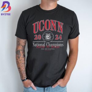 UConn Huskies Mens Basketball Back-To-Back 2024 National Champions Unisex T-Shirt